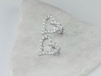 Пусеты из серебра э0612пс12200104