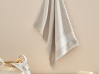 Полотенце махровое Basena, серое