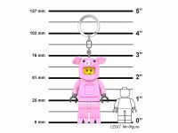 LGL-KE212H Брелок-фонарик Девочка-Свинка