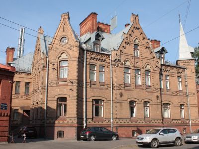 Особняк В.В.Тиса (с флигелем и соединяющей аркой)