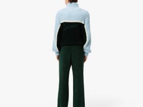 Мужские хлопковые спортивные брюки Lacoste оверсайз