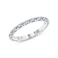 Серебряное кольцо с фианитами