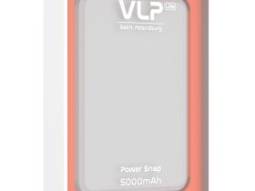 Портативное зарядное устройство VLP LITE Power Snap Qi / MagSafe 5000 мАч Белое