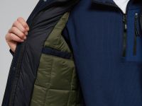 Утепленная куртка с воротником-стойкой