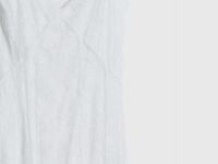 Кружевное платье на тонких бретелях, Белый