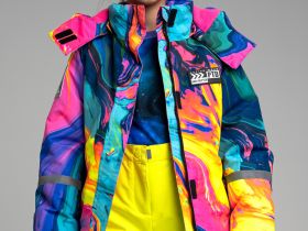 Зимняя куртка из мембранной ткани для девочки