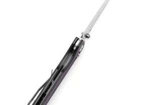 Складной нож Tenable Beaver, сталь NItro-V, рукоять G10, Black/Purple