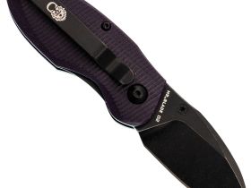 Складной нож Mr.Blade Rexbo Gen.2 blackwash сталь D2, рукоять Violet G10 фиолетовая