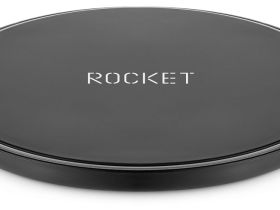 Беспроводное зарядное устройство Rocket Disc 15 Вт черный