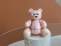 JK8133 Конструктор Розовый Мишка Тэдди