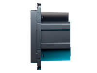 Умная розетка Sber встраиваемая, карбон.