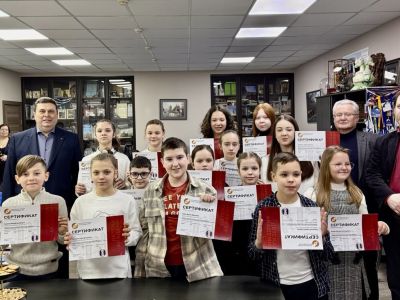 Первый выпуск  Детской Академии Союза журналистов России