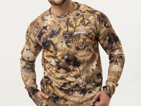 Лонгслив Remington Yellow Waterfowl Honeycombs — влагоотводящий слой для охоты