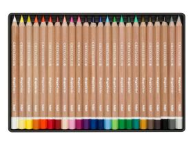 Набор карандашей цветных Cretacolor "Megacolor" 24 цветов в металлической коробке