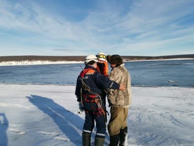 В Среднеколымском районе Якутии спасли охотника