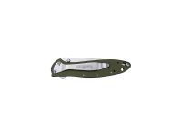 Полуавтоматический складной нож Kershaw Leek, сталь Sandvik™ 14C28N, рукоять анодированный алюминий, хаки