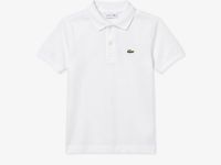 Детское хлопковое поло Lacoste
