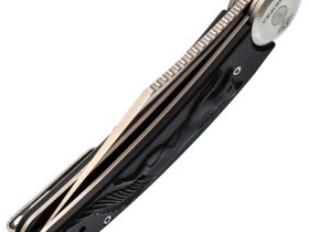 Складной нож Перемен Лисичка, сталь 8Cr14MoV, рукоять FRN, черный