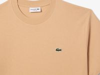 Мужская хлопковая Футболка Lacoste с коротким рукавом