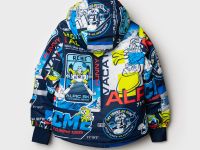 Комплект текстильный с полиуретановым покрытием для мальчиков: куртка, полукомбинезон