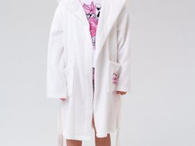 Халат текстильный для девочек