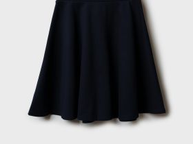 Юбка трикотажная "полусолнце"