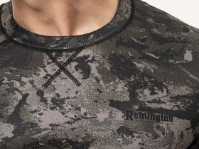 Лонгслив Remington Professional Black Camo — влагоотводящий, быстросохнущий, для охоты