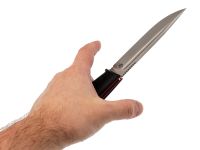 Нож Тигр, сталь PGK, рукоять G10, черный