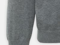 Поло с длинным рукавом из хлопка