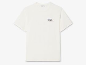 Мужская футболка Lacoste классического кроя из органического хлопка