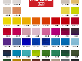 Набор акрила Talens "Amsterdam" Standart 48 цв*20 мл