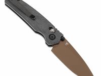 Складной нож Tenable Raven, сталь 14C28N, рукоять микарта, черный