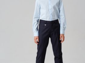 Сорочка текстильная для мальчиков (slim fit)