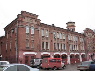 Пожарная часть и детский сад. Мавританский стиль