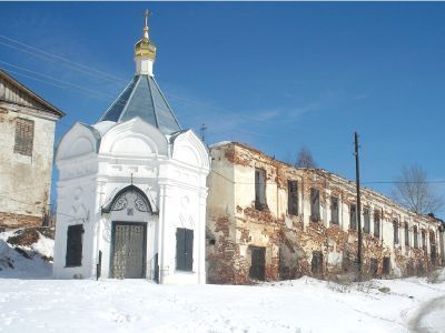 Южный корпус келий Спасского монастыря