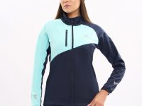 Разминочная куртка Nordski Premium Blueberry/Mint W