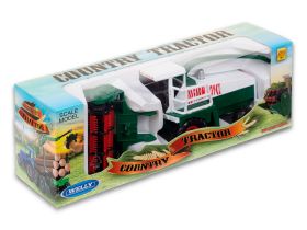 99120W Игрушечная машинка Welly Комбайн с жаткой