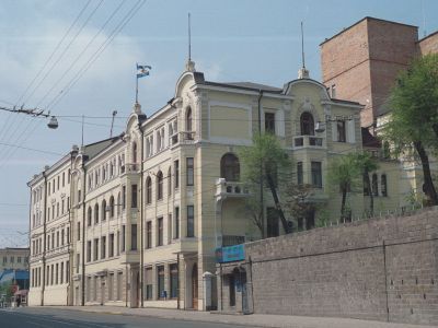 Дом, в котором в 1903-1905 гг. жила известная революционерка  Л.А. Волкенштейн