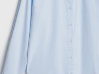 Рубашка из хлопка, Голубой