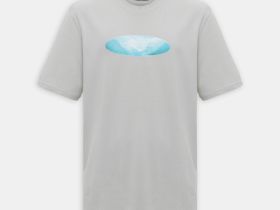 Футболка из хлопка с принтом