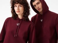 Хлопковая толстовка - худи Lacoste Unisex с капюшоном