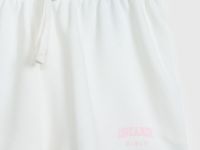 Трикотажные шорты для девочек, Белый