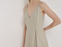 Сарафан из хлопка, Зеленый