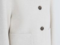 Куртка из пальтовой ткани, Бежевый