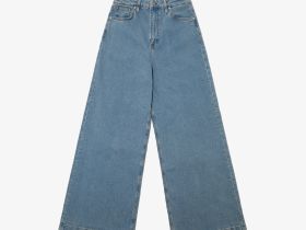 Женские прямые джинсы Lacoste с высокой талией