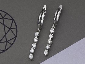 Серьги из серебра э0612сг10110300