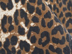 Широкие джинсы с принтом для девочек, Мультицвет