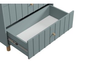 Комод Моррис 83x90 Серо-зеленый