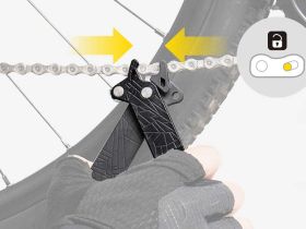 Клещи для разжатия замка цепи + монтажки Topeak POWER LEVER TTL007 (черный)