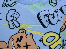 Пижама с коротким рукавом для маленького мальчика